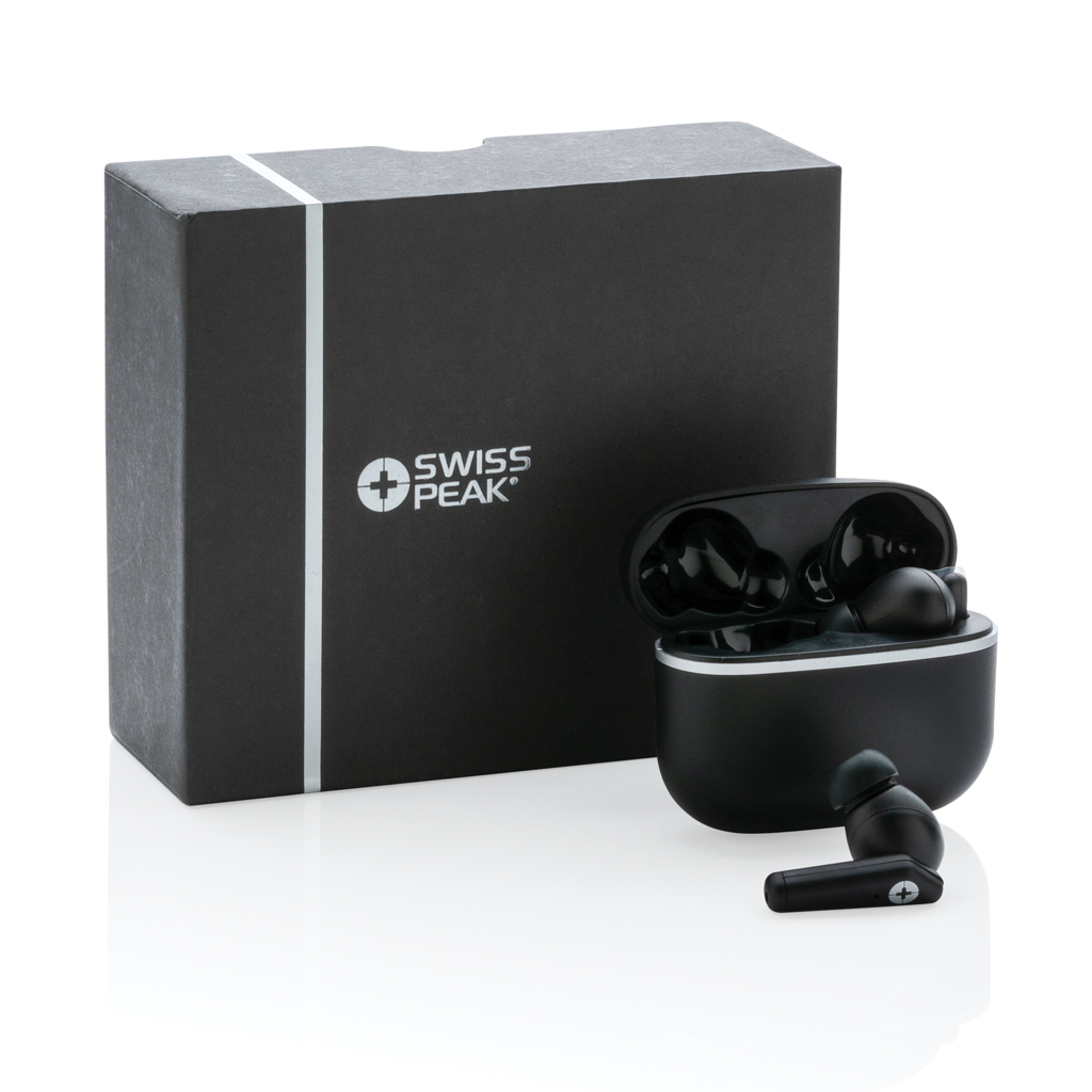 Swiss Peak TWS earbuds 2.0 EverythingBranded Ireland