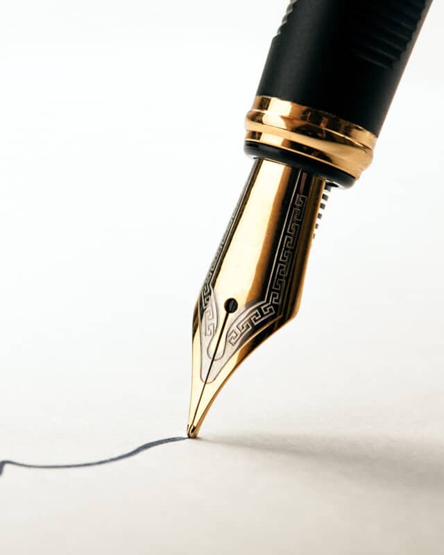Leather Pens header