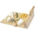 Mancheg bamboo magnetic cheese board and tools