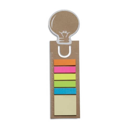 IDEA Bookmark with sticky memo pad