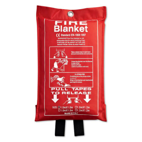 BLAKE Fire blanket in pouch 100x95cm