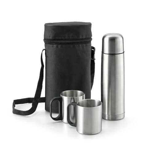 DURANT. Thermos and mugs set