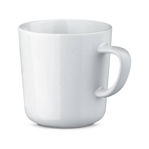 MOCCA WHITE. Ceramic mug 270 ml