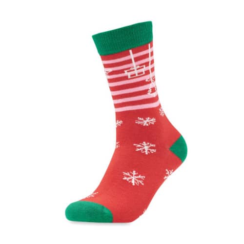 JOYFUL L Pair of Christmas socks L