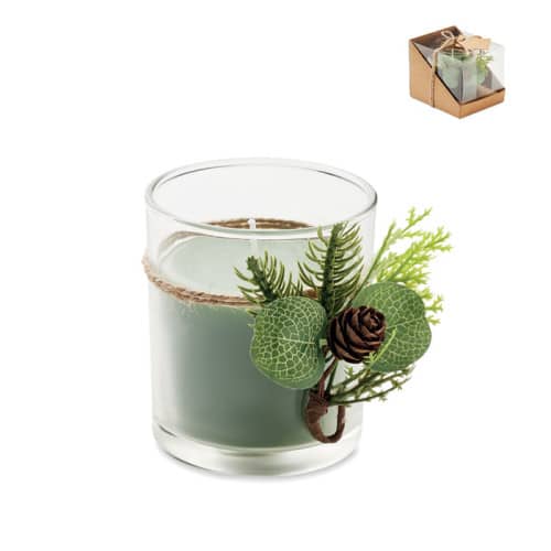 FOREST Christmas candle holder