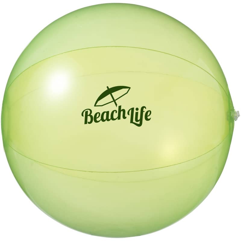Ibiza transparent beach ball