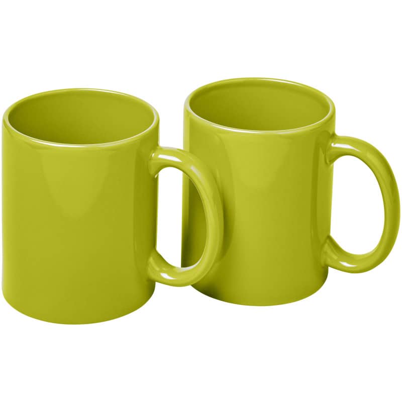 Ceramic mug 2-pieces gift set