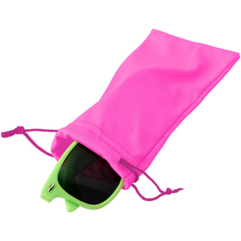 Clean microfibre pouch for sunglasses