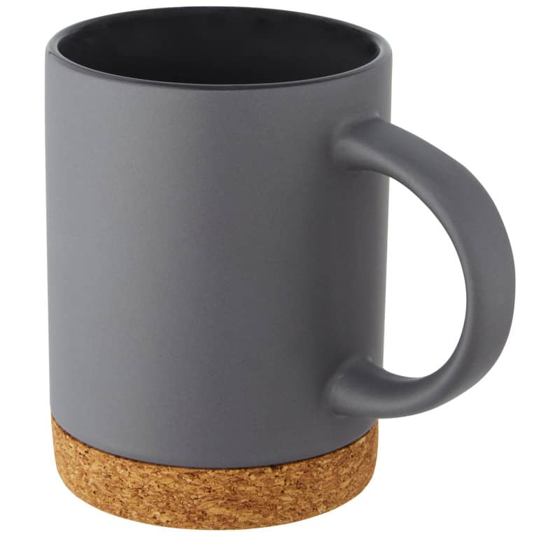 Neiva 425 ml ceramic mug with cork base