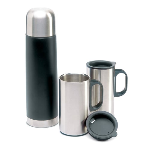 ISOSET Insulation flask with 2 mugs