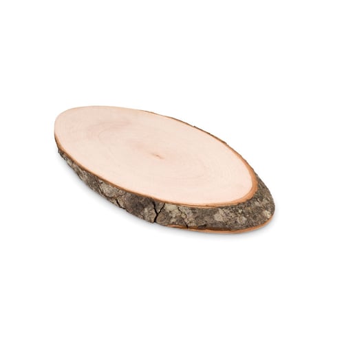 ELLWOOD RUNDA Oval board with bark