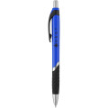 Turbo ballpoint pen with rubber grip