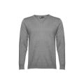 THC MILAN. Men's V-neck pullover in cotton and polyamide