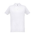 THC BERLIN WH. Men's short-sleeved polo shirt. White