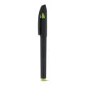 SPACIAL. Soft touch ball pen with ABS cap and clip
