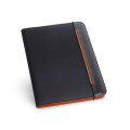 FITZGERALD. A4 folder in PU and 800D with lined sheet pad