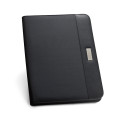 PASZO. 4 folder in PU and microfibre with lined sheet pad