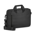GARBI. 15'6" Laptop briefcase in 600D polyester