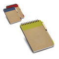 RINGORD. Spiral-bound pocket sized notepad with plain