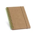 MARLOWE. Spiral pocket notebook with recycled paper