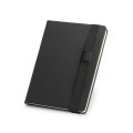 SHAKESPEARE. A5 notepad in PU with smooth ivory-colored sheets