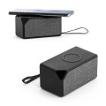 GRUBBS. ABS portable speaker with wireless charging