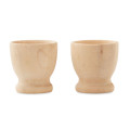 EVO Set of 2 wooden egg cups
