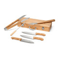 KABSA. Barbecue set supplied in a bamboo case