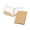PUZO. A4 Kraft paper document folder (400 g/m²)