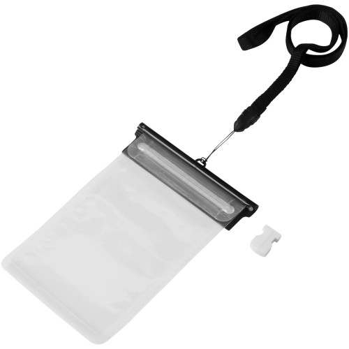 Splash waterproof touch-screen smartphone pouch
