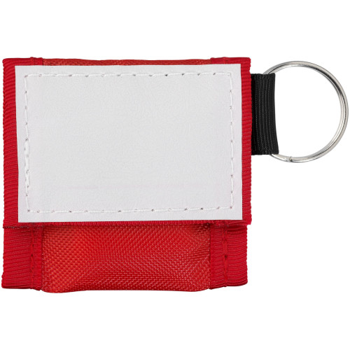 Henrik mouth-to-mouth shield in polyester pouch
