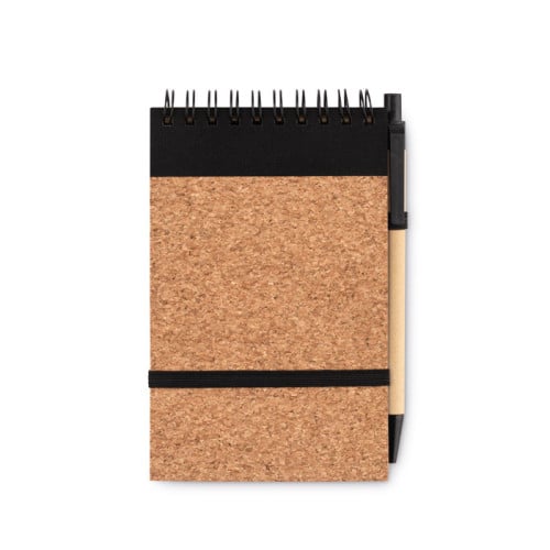 SONORACORK A6 Cork notepad with pen