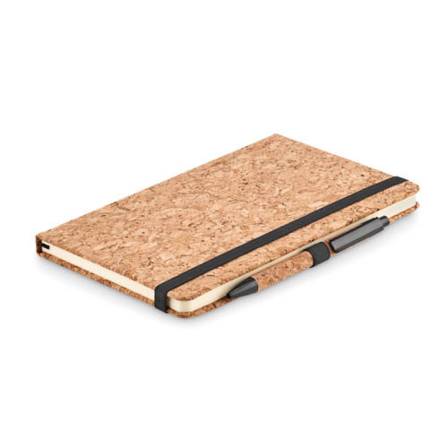 SUBER SET A5 cork notebook with pen