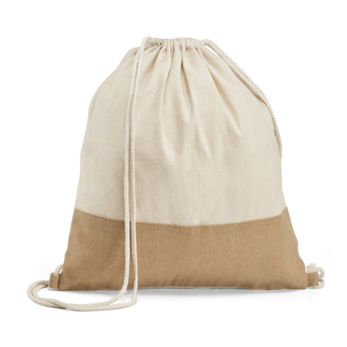 SABLON. 100% cotton drawstring bag (160 g/m²)