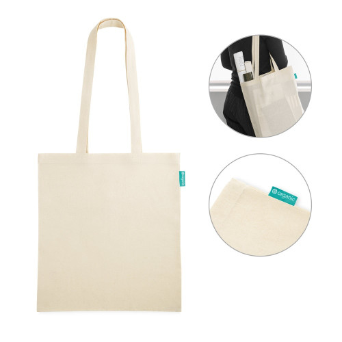 MATOLA. 100% organic cotton backpack bag (120 g/m²)
