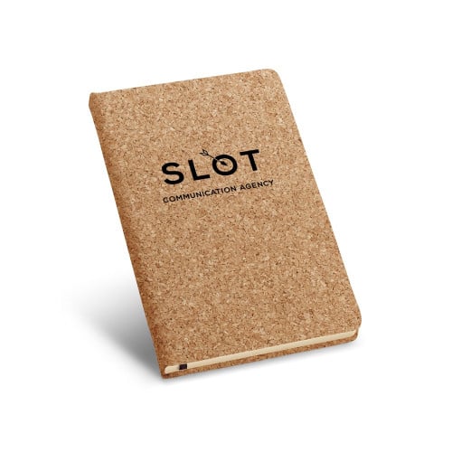 ADAMS A6. A6 cork notepad with ivory-colored plain sheets