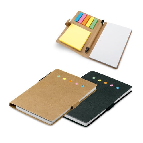COOPER. Coloured sticky notepad with 6 sets