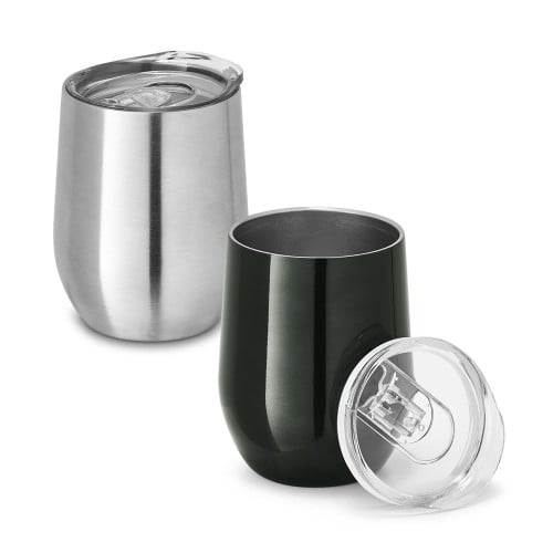 RONDE. Stainless steel travel cup 400 mL