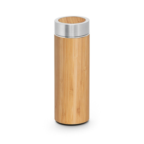 NATUREL. Bamboo and stainless steel thermos 430 mL