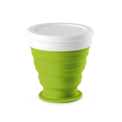 ASTRADA. Silicone and PP folding travel cup 250 mL