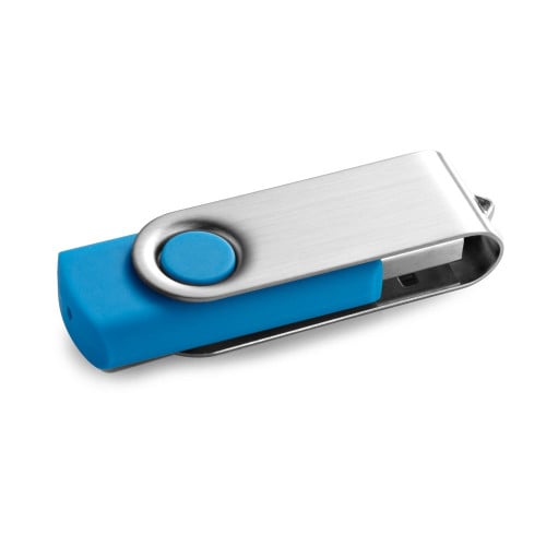 CLAUDIUS 4GB. 4 GB USB flash drive with metal clip