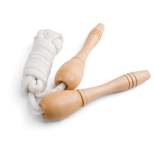 JUMPI. Skipping rope with wooden handles