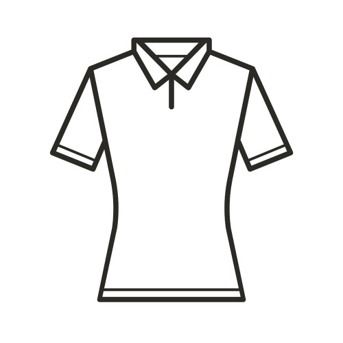 THC MONACO WOMEN WH. Women's short-sleeved polo shirt in carded cotton